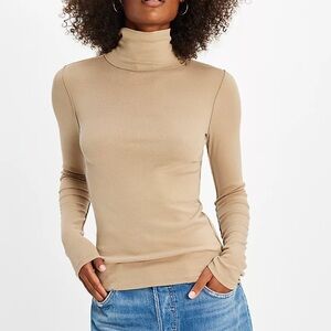 We the free Good Good turtleneck by free people size S color treehouse
